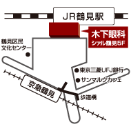 木下眼科地図